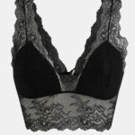 Krajková bralette podprsenka s širším obvodem