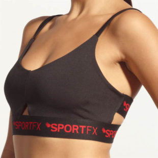 Podprsenka na cvičení SportFX Twist Back Bra