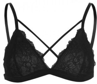 Černá bralet podprsenka Firetrap Strap