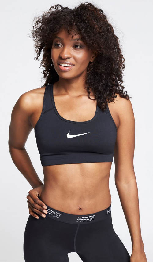 Černá sportovní podprsenka Nike