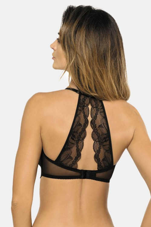 bralette černá krajková podprsenka