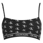 Dámská podprsenka Calvin Klein ONE v černo-bílé barevné kombinaci