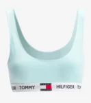 Světle modrá sportovní podprsenka Tommy Hilfiger Underwear